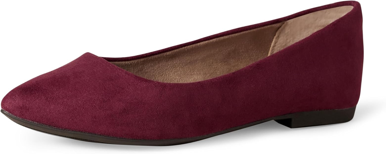 Amazon Essentials Women's Pointed-Toe Ballet Flat | Amazon (US)