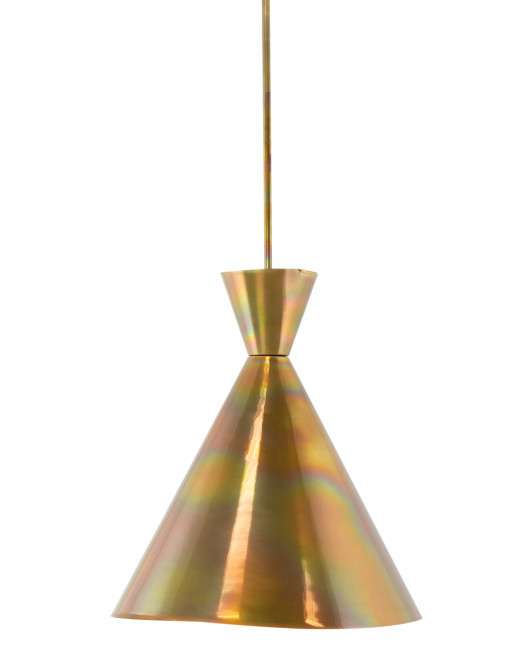 18x21.25 Clement Brass Pendant | TJ Maxx