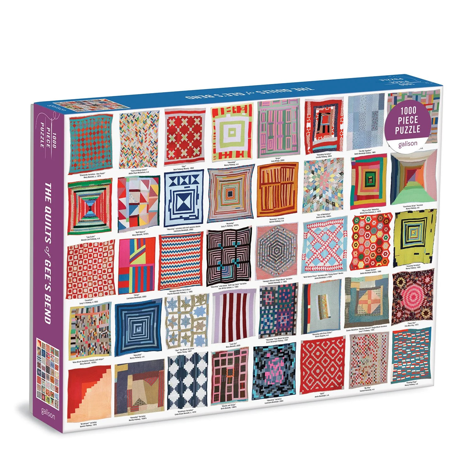 Quilts of Gee's Bend 1000 Piece Puzzle | Galison