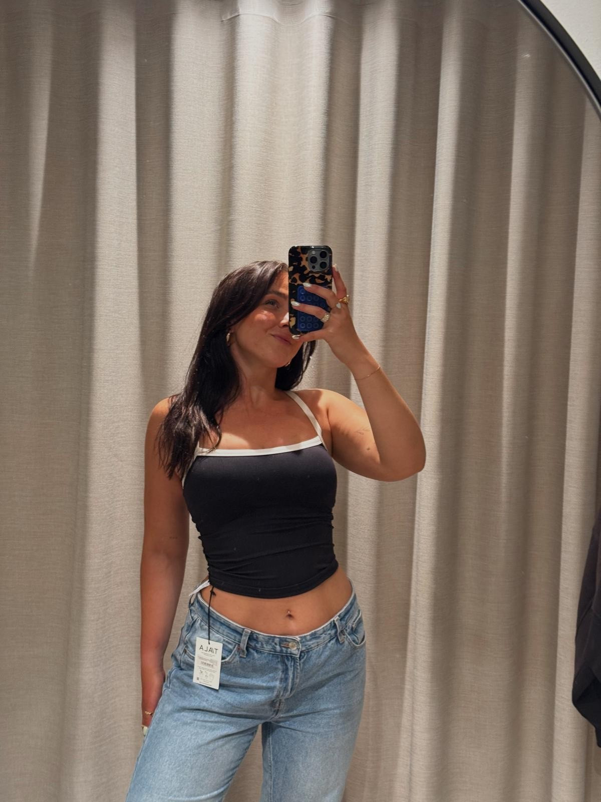 TALA black and white vest top, Bershka low rise baggy jeans 🫶🏼

#LTKsummer #LTKfitness #LTKuk