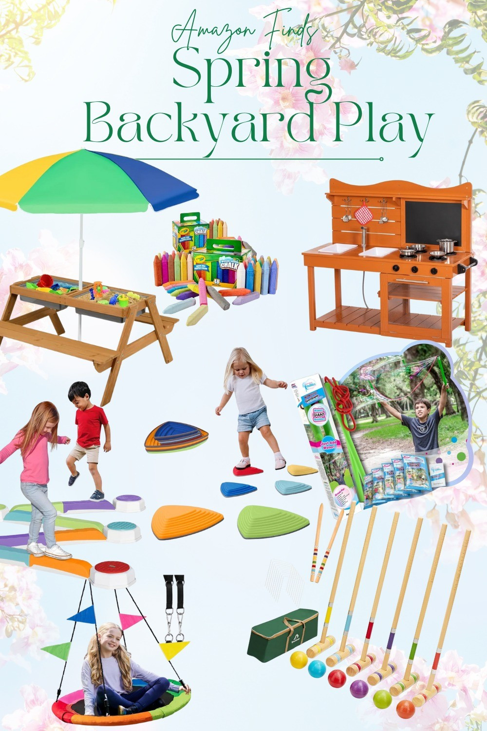 Springtime backyard play ideas for kids

#LTKSeasonal #LTKKids #LTKFamily
