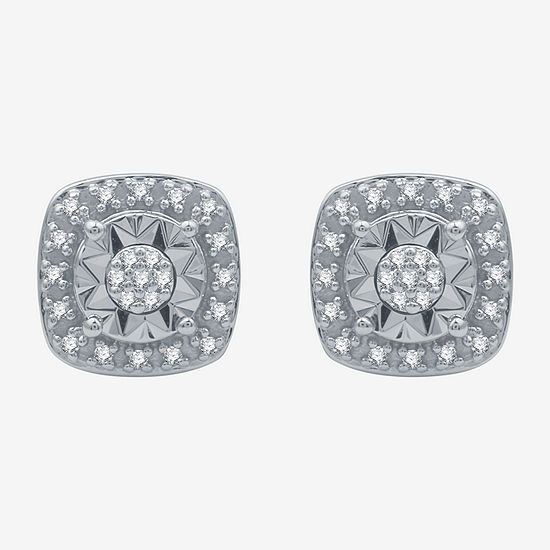 LIMITED TIME SPECIAL! 1/10 CT. T.W. Genuine Diamond Sterling Silver Stud Earrings | JCPenney
