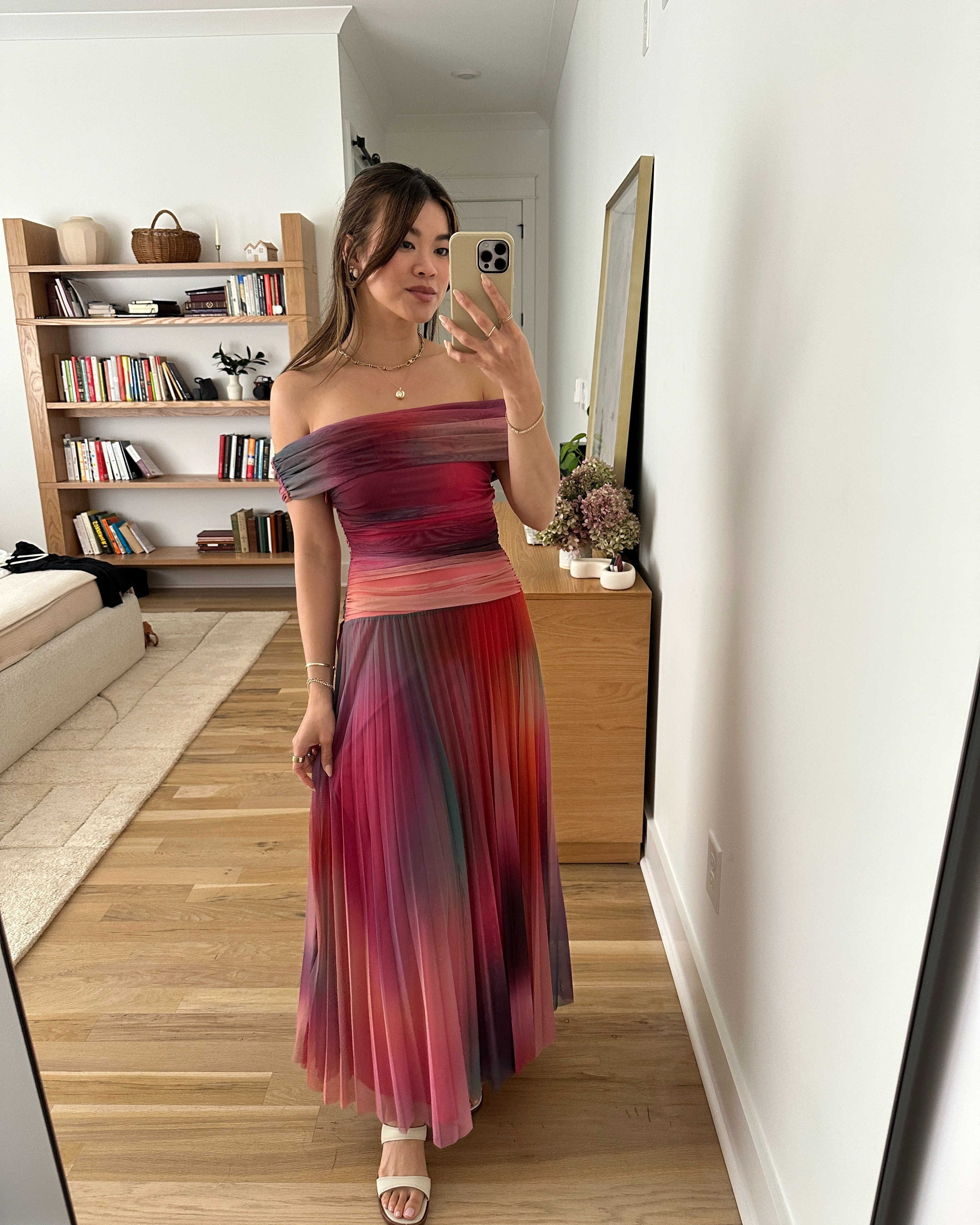 
SIZING INFO: 
• dress size XS petite 
 
 Petite style, petite fashion, mom outfit, mom style, petite dress, petite outfit ideas, petite outfits, spring style, spring outfits, beach outfits, spring break, vacation outfits, Abercrombie dress, Abercrombie influencer code, wedding guest dress, maxi dress, off the shoulder dress, spring dress, multi color dress, pink dress 

 

#LTKSeasonal #LTKPetite #LTKSpringSale