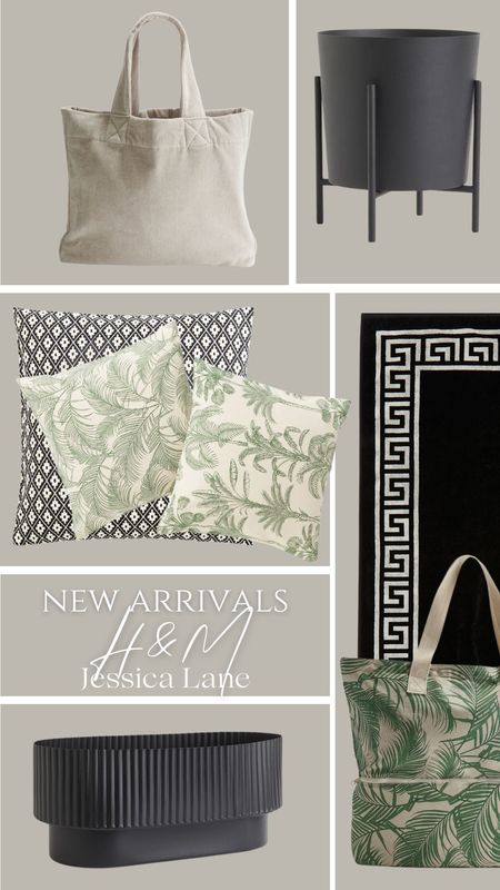 New arrivals in outdoor decor and accessories from H&M.H&M home, seasonal finds, outdoor accessories, picnic bag, outdoor throw pillows, beach towel, outdoor planters, beach accessories, beach bag

#LTKSeasonal #LTKhome #LTKstyletip