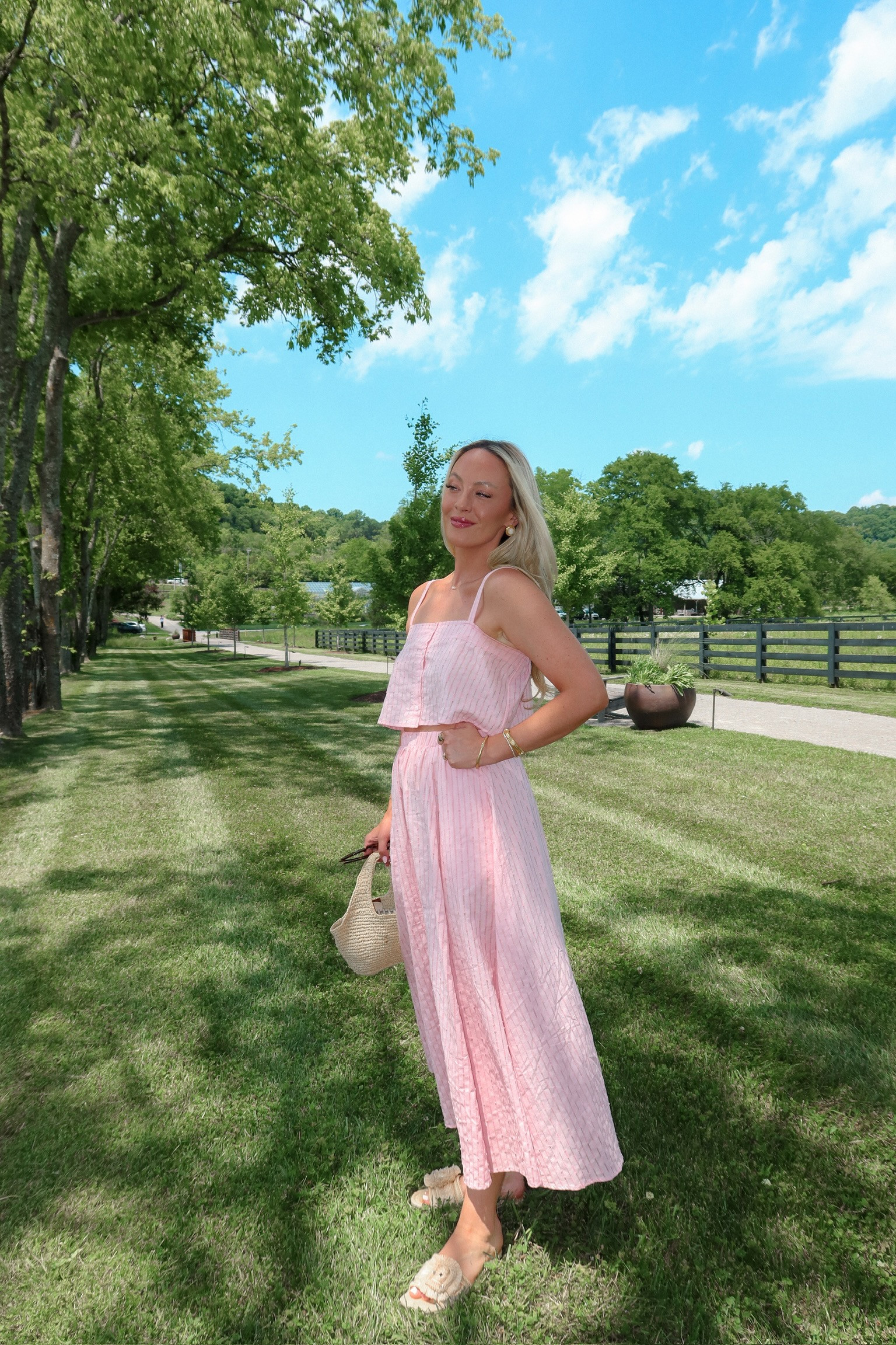 Adorable pink spring and summer matching set outfit 💗

Spring outfit, spring style, matching set, summer outfit

#LTKSeasonal #LTKootd #LTKdayinmylife