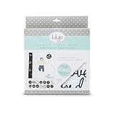 lulujo Baby’s First Year Milestone Blanket and Card Set | 40in x 40in| Baby Shower Gift | Loved Beyo | Amazon (US)