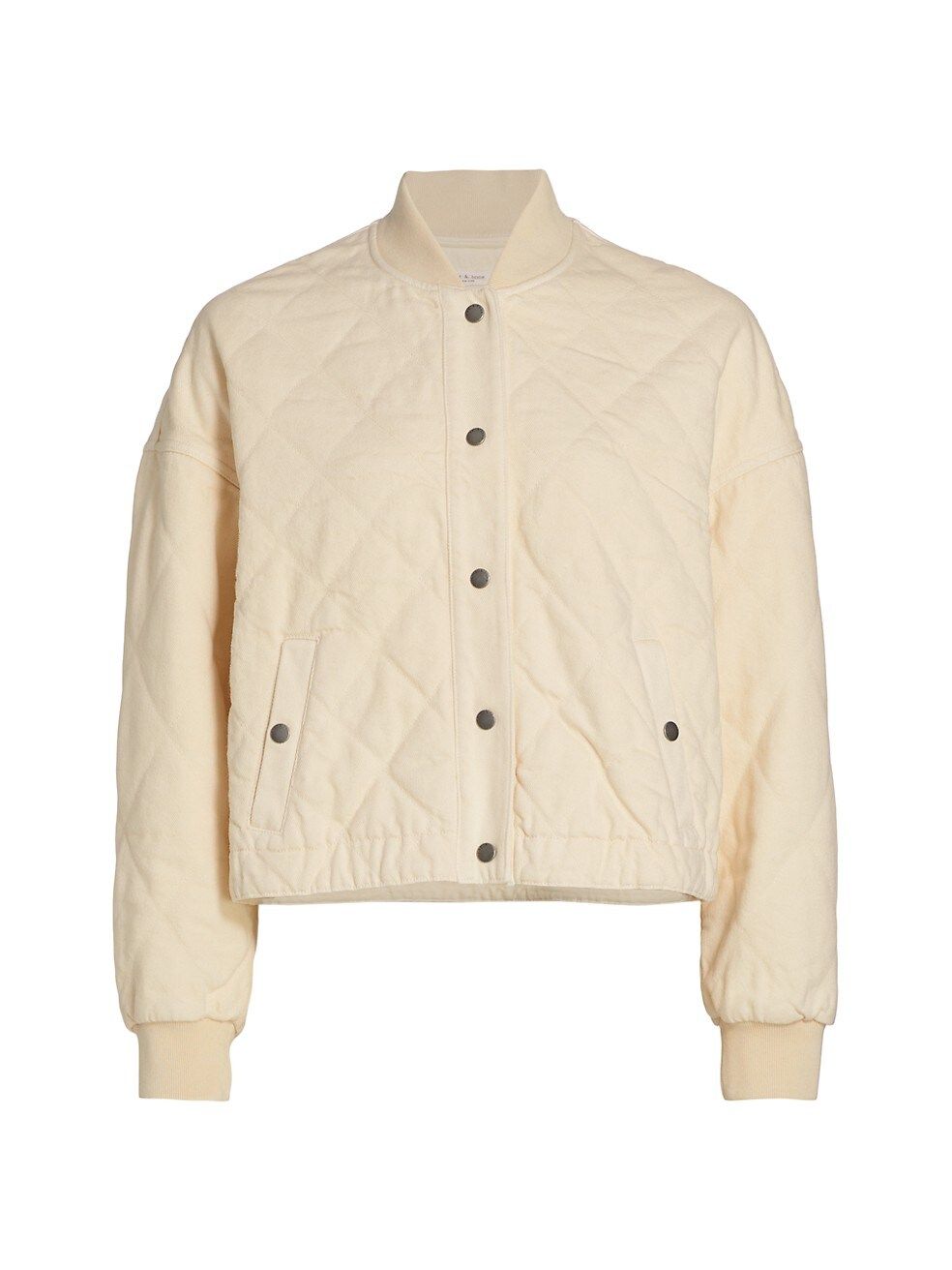 Val Quilted Cropped Bomber Jacket | Saks Fifth Avenue