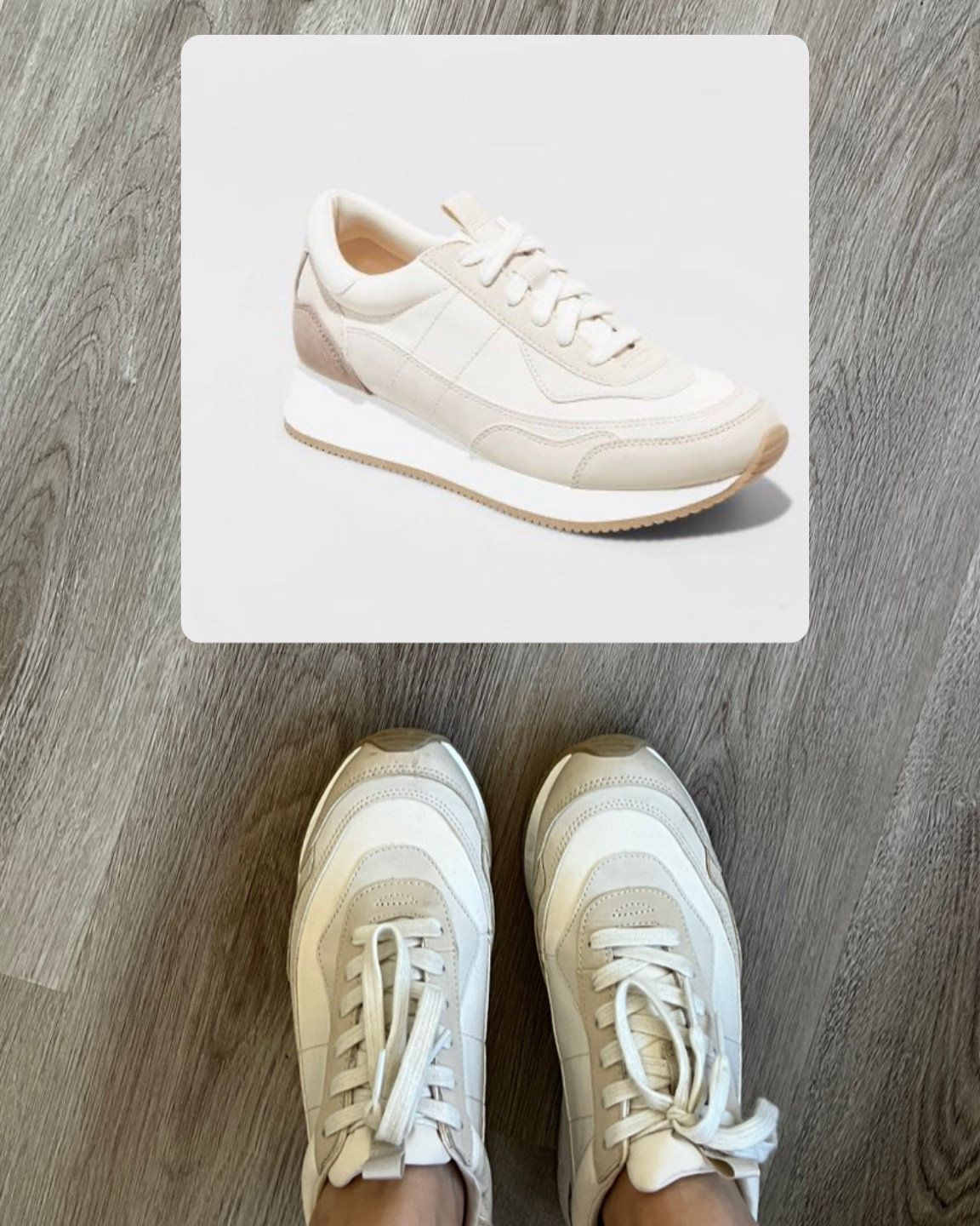 I’ve been wearing these light beige shoes for the last week and they’re super comfortable! They go with a lot of my outfits + colors too!

#LTKstyletip #LTKshoecrush #LTKfindsunder50