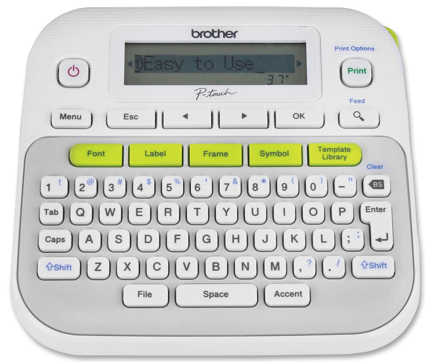 Brother P-touch, PTD210, Easy-to-Use Label Maker, One-Touch Keys, Multiple Font Styles, 27 User-F... | Amazon (US)