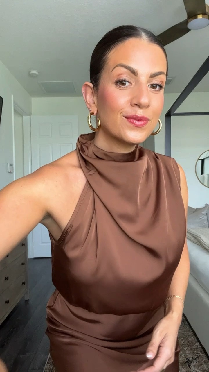 Wedding guest dress, black tie dress, cocktail dress, chic evening gown. Amazon dress. Runs TTS. Wearing a medium  

#LTKparties #LTKwedding #LTKunder50