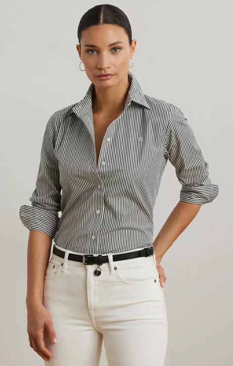 Lauren Ralph Lauren
Non-Iron Straight-Fit Shirt 

 