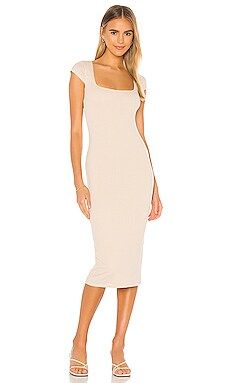 Privacy Please Sutton Midi Dress in Natural Tan from Revolve.com | Revolve Clothing (Global)