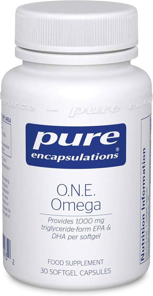 Pure Encapsulations O.N.E. Omega - 1000mg EPA/DHA - Fish Oil Supplement for Heart Health and Brai... | Amazon (UK)