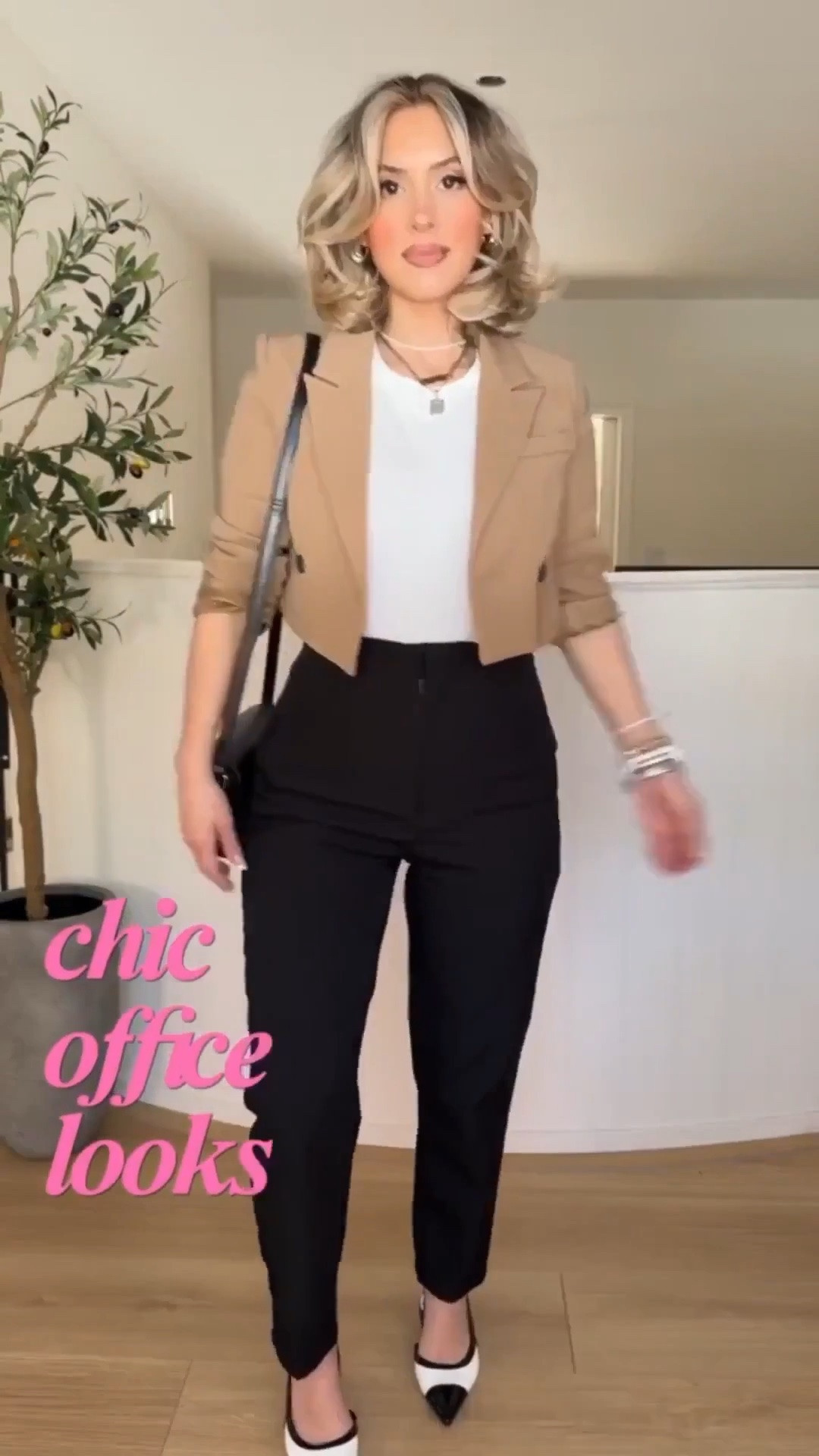 Chic office looks from Amazon 🖤👏🏼😮‍💨

Small in everything!!! 
Ankle Trousers have great stretch

#LTKgrwm #LTKootd #LTKWorkwear