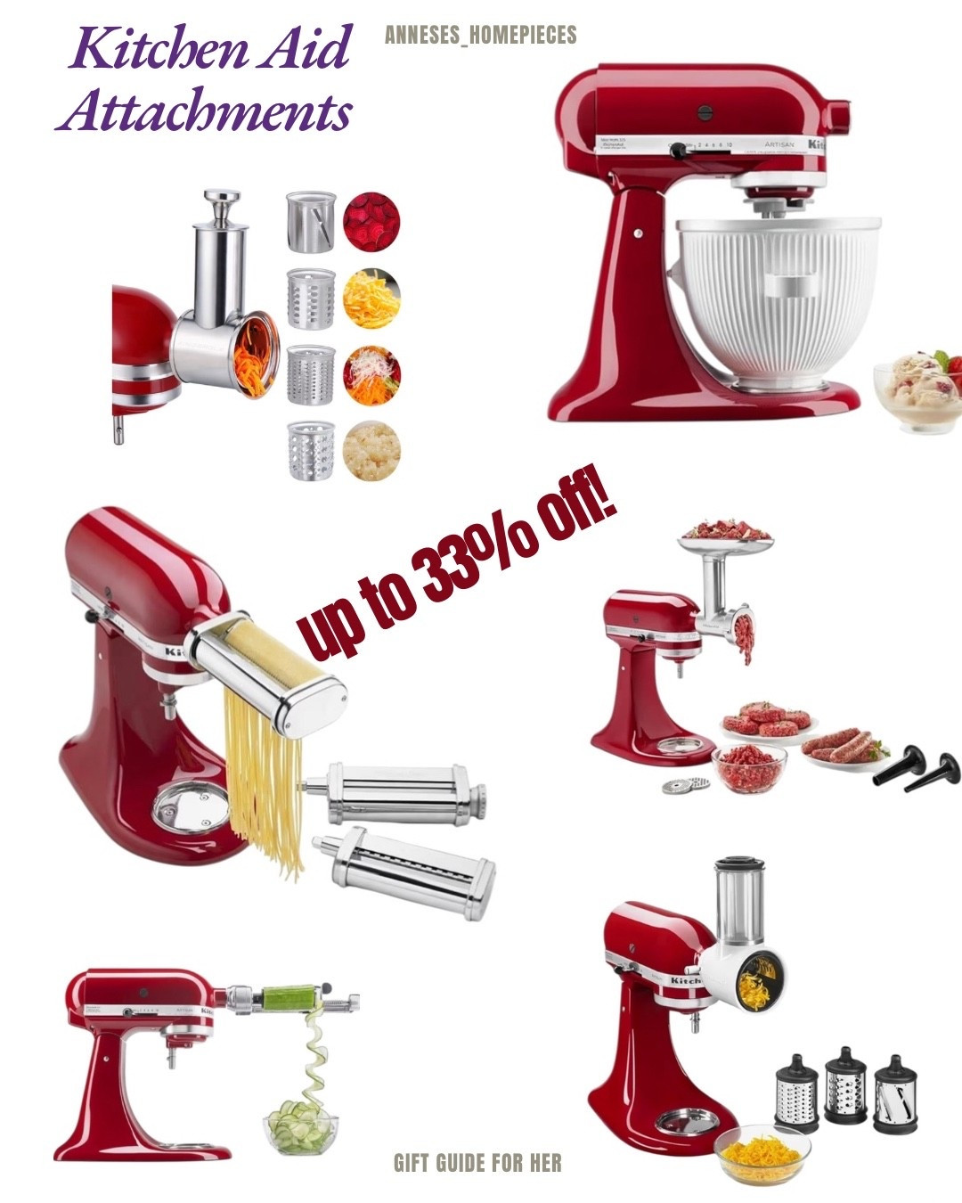 #amazon KitchenAid mixer attachments on sale make the perfect holiday gift idea for anyone who loves cooking or baking. These bestselling KitchenAid add-ons—like the pasta maker, slicer shredder, meat grinder, and spiralizer—are all up to 33% off right now, making it the ideal time to upgrade your kitchen tools or snag a thoughtful gift for her. Great for meal prepping, homemade pasta nights, and everyday convenience, these durable KitchenAid accessories are must-have kitchen essentials. Shop these top-rated attachments and grab the deal before it’s gone!

#KitchenAid #KitchenAidMixer #KitchenAidAttachments #HolidayDeals #KitchenSale #GiftsForHer #GiftGuide2025 #LTKHome #LTKSale #LTKHoliday #KitchenEssentials #BakingEssentials #CookingTools #HomeCooks #PastaMaker #Spiralizer #BakingGifts #KitchenGadgets #SaleAlert #HomemadeCooking #blackfriday #christmasgiftsforher or him. 


#LTKGiftGuide #LTKmomlife #LTKCyberWeek