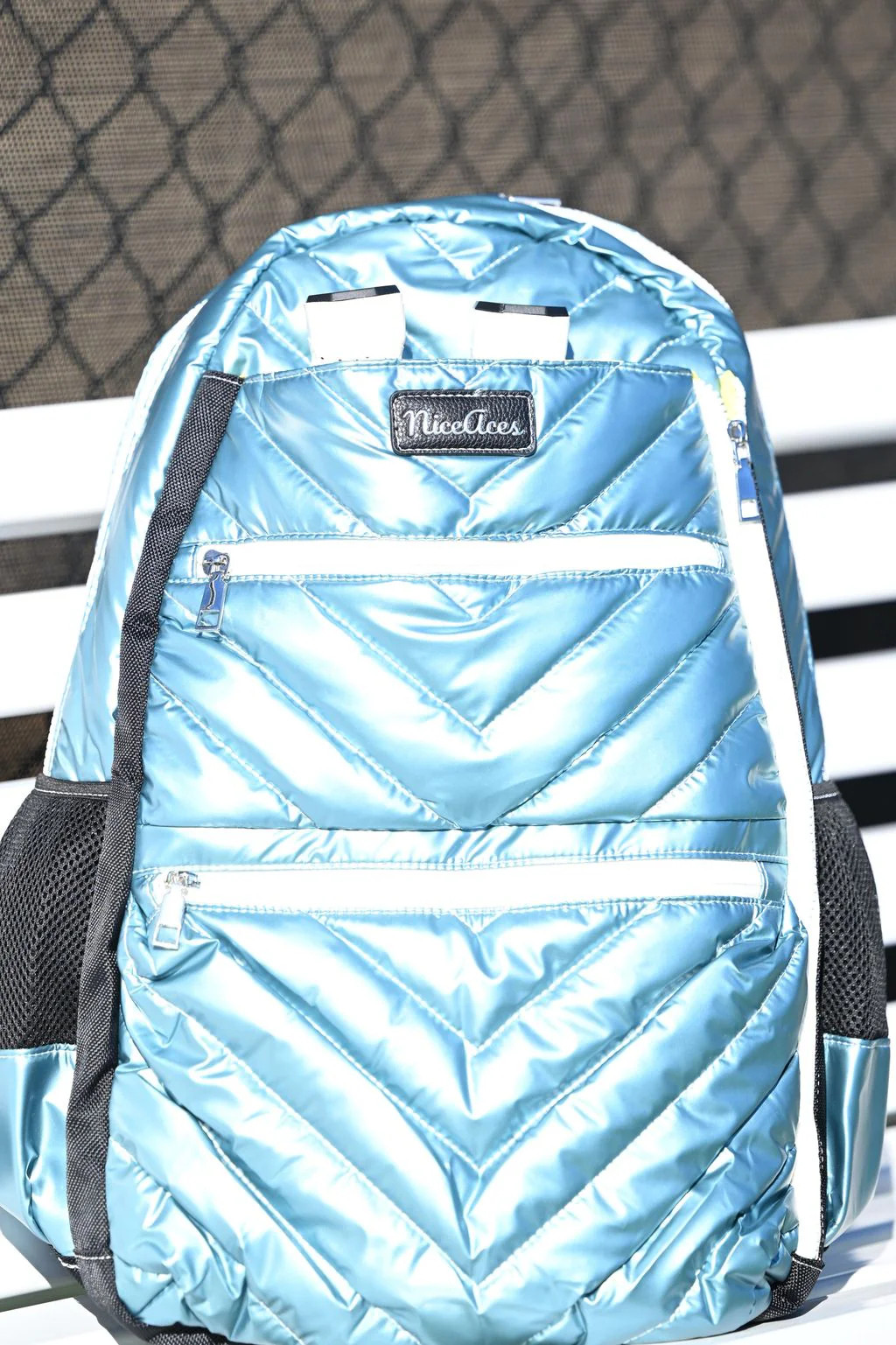 Emily Bag – Shimmering Luxury Tennis & Pickleball Backpack | NiceAces
