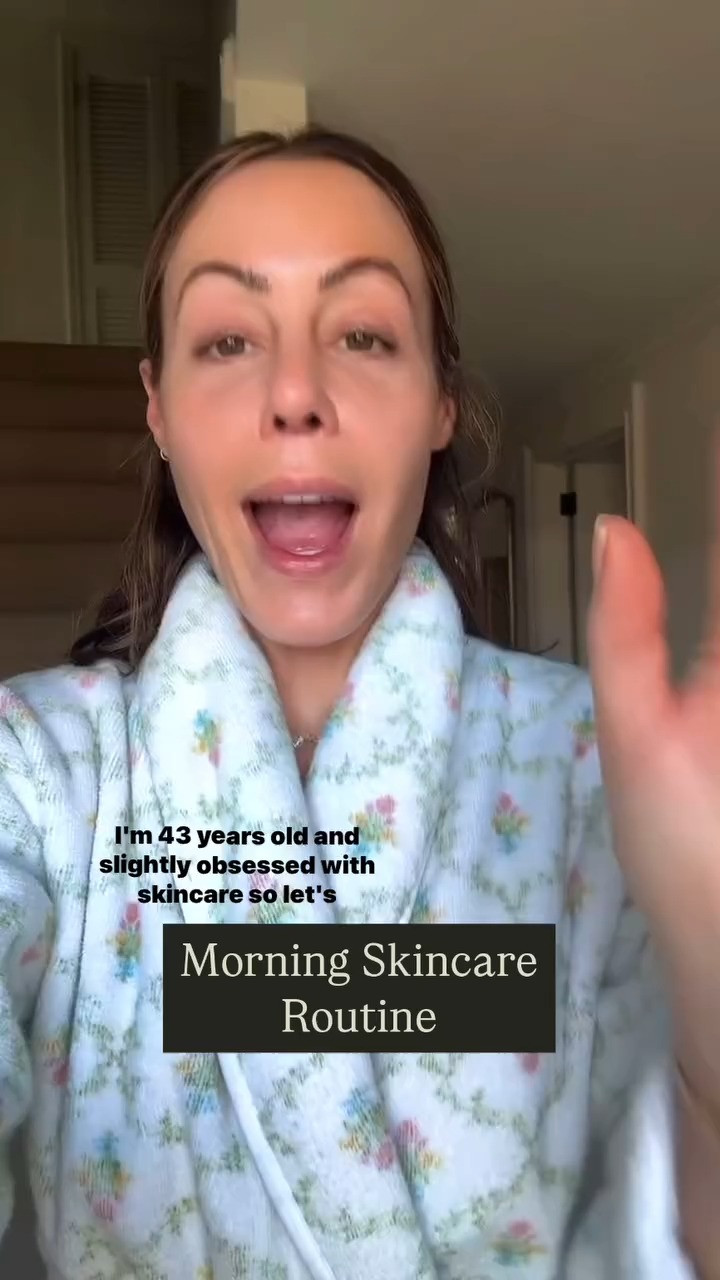 My morning skincare routine ✨ At 43 years old I think my skin looks the best it ever has, and I attribute much of that to the products I use.

#LTKFindsUnder100 #LTKWatchNow #LTKBeauty