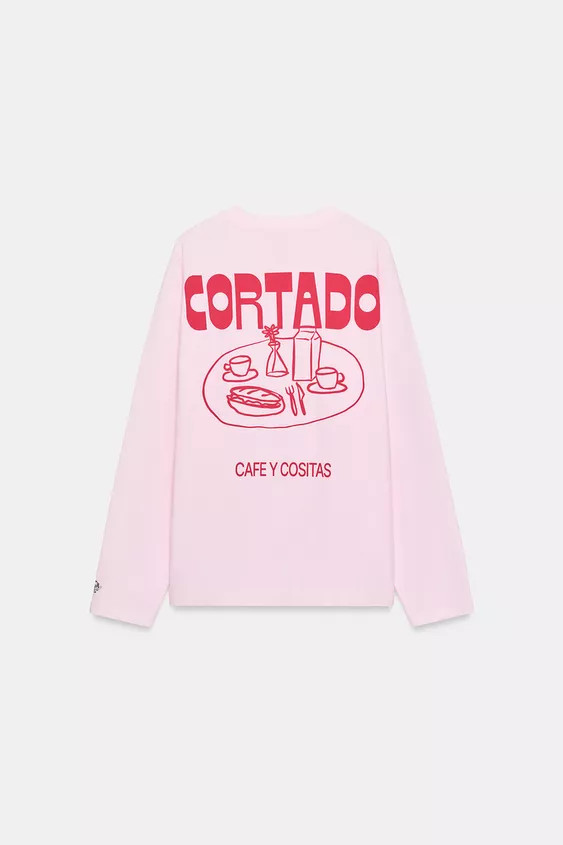 T-SHIRT IMPRIMÉ CORTADO | Zara FR