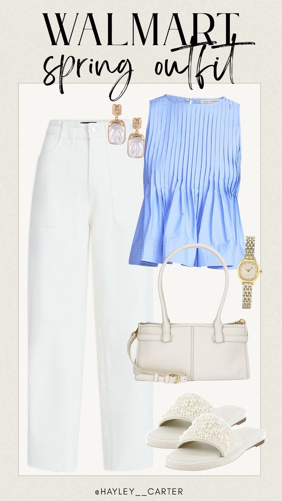 Elevated casual spring style from Walmart!

#walmartfinds

Walmart finds. Walmart fashion. Walmart new arrivals. Walmart white denim. Walmart spring top  

#LTKootd #LTKdayinmylife #LTKSeasonal