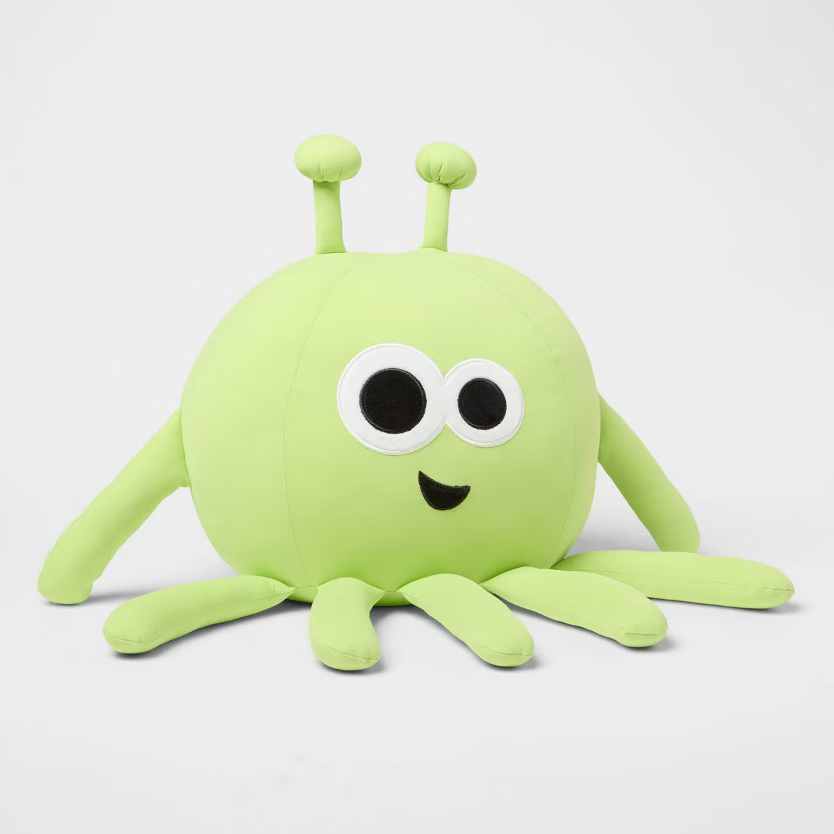 Alien Soothing Weighted Plush Kids' Throw Pillow Green - Pillowfort™ | Target