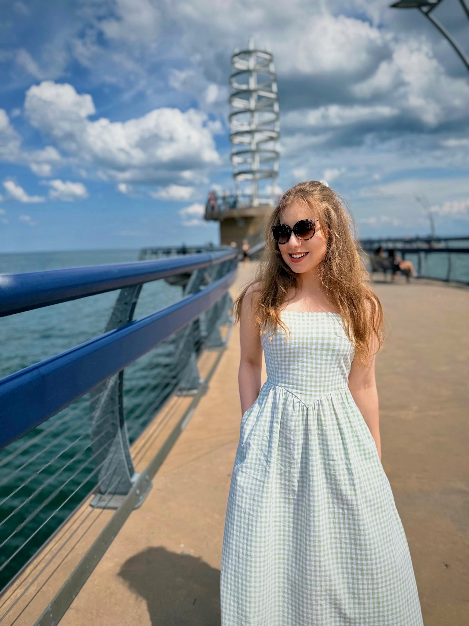 Green cotton gingham dress from Marshall's. 

#LTKsummer #LTKcanada #LTKbeauty