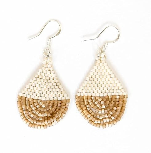 Handmade Avena Earrings by Embera Bead Project, Fringe Seed Bead Earrings, Social Impact | Amazon (US)