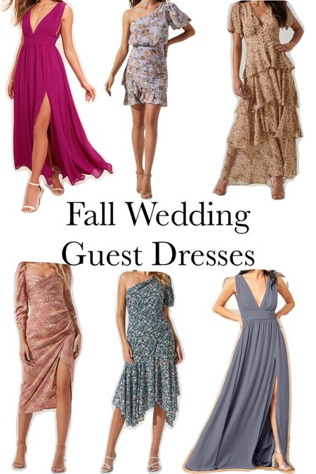 Fall wedding guest dresses / event dresses / formal dresses 

#LTKwedding #LTKsalealert #LTKSeasonal