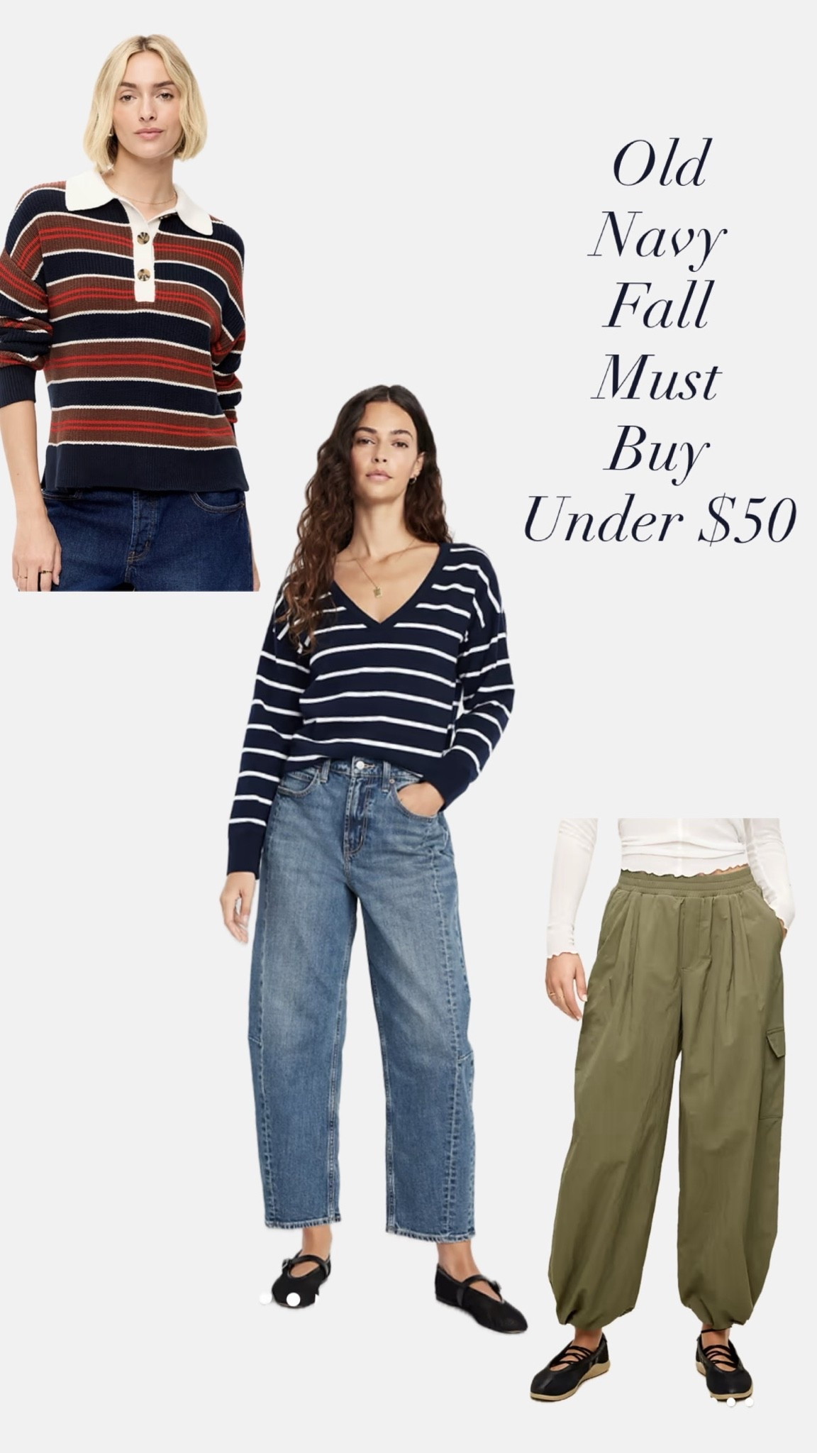 Three fall staples from old navy under $50 — daily edit cover from Found by Em