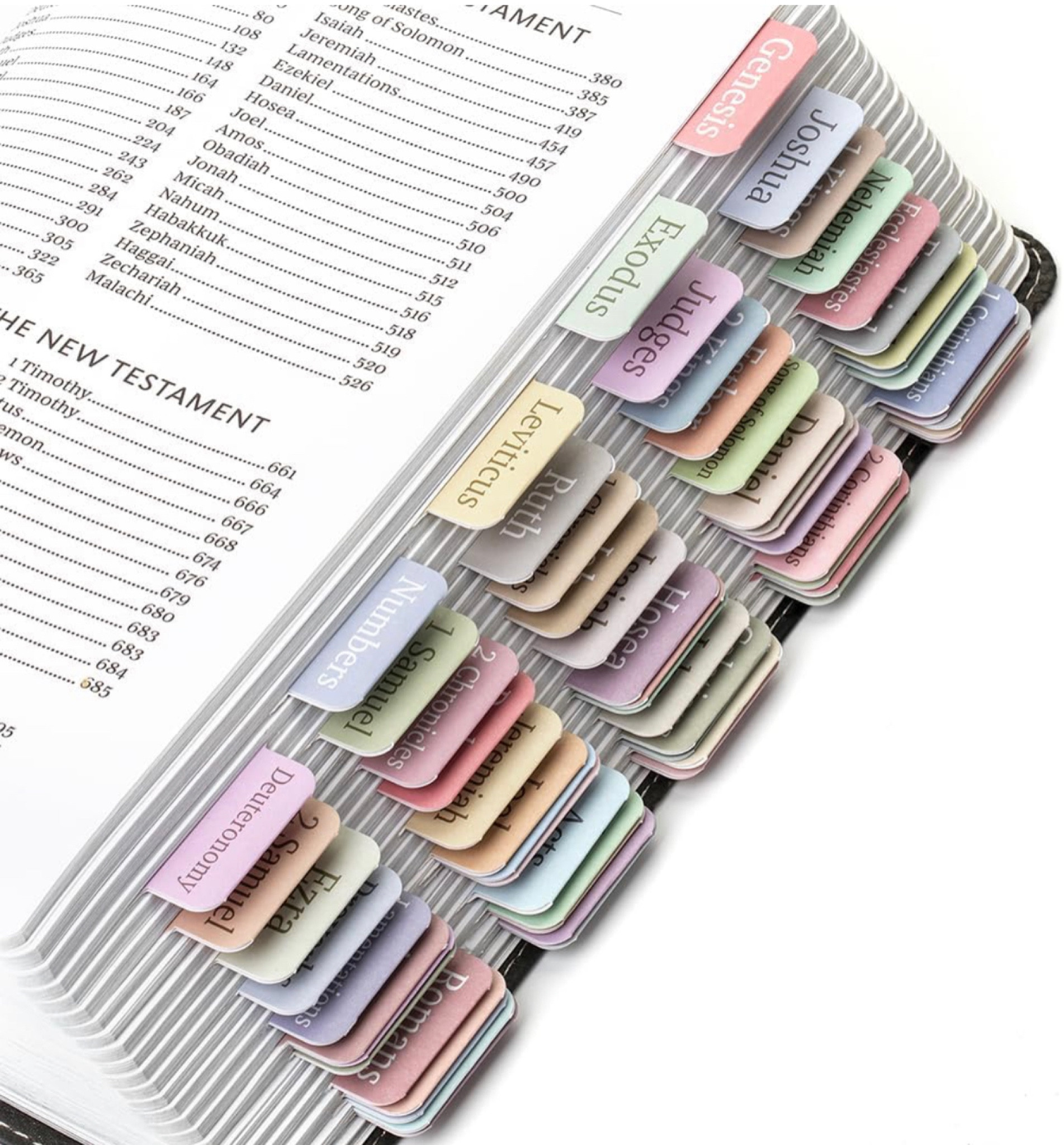 BIBLE BOOK TABS

#LTKFind #LTKsalealert #LTKunder50