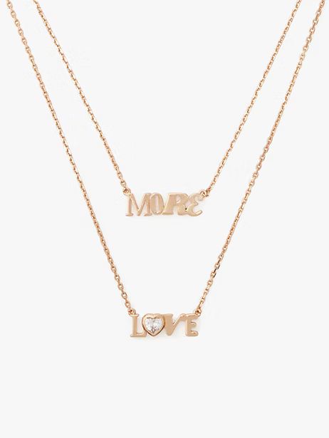 spell it our more love double pendant | Kate Spade (US)