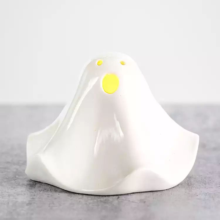 New! LED White Ceramic Screaming Ghost, 6 in. | Kirkland's Home
