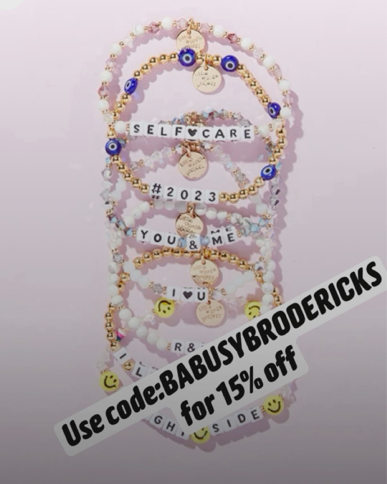 little Words Project! BUILD
YOUR STACK!!Use Code BABUSYBRODERICKS for 15% off
#Ambassador

#LTKGiftGuide #LTKFindsUnder50 #LTKSaleAlert