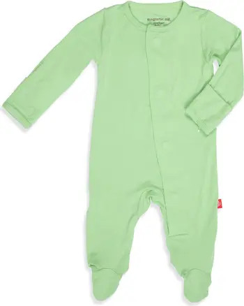 Magnetic Me Green Apple Stretch Modal Footie | Nordstromrack | Nordstrom Rack