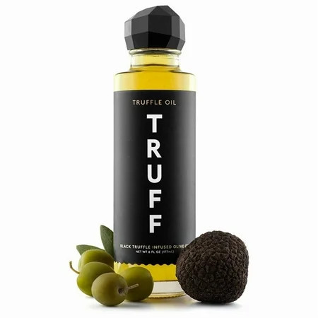 TRUFF Black Truffle Oil - Black Truffle Infused Olive Oil - Gourmet Dressing, Seasoning, Marinade, or Drizzle, Non-GMO, Gluten-Free, 5.6 fl.oz | Walmart (US)