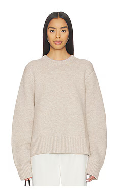 EAVES x Coco Emely Structured Sweater in Oatmeal from Revolve.com | Revolve Clothing (Global)