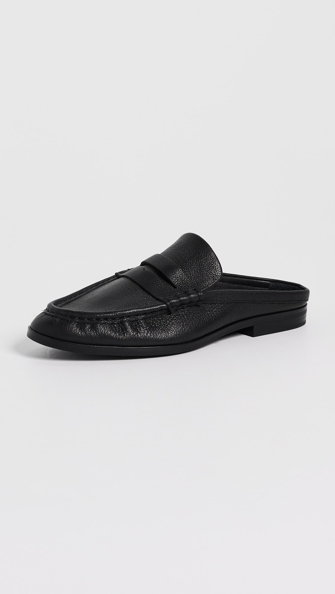 SIMKHAI Dean Pebbled Leather Loafer Mules | Shopbop | Shopbop
