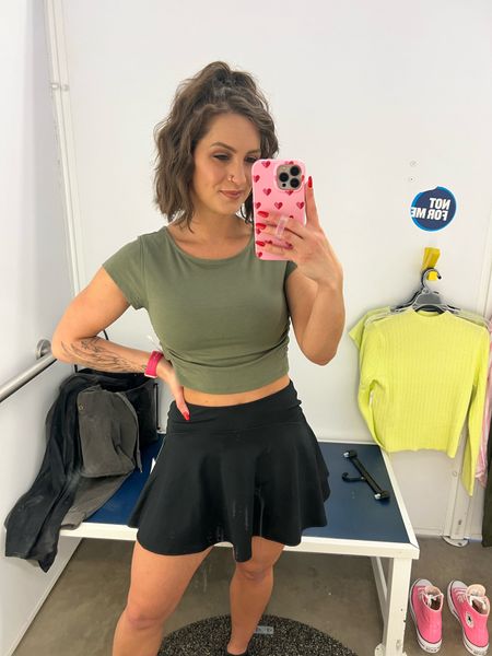 Love this activewear top. I would wear this out and about because it’s so cute and comfy. Comes in multiple colors. I’m wearing a medium  

#LTKsalealert #LTKfindsunder50 #LTKfitness