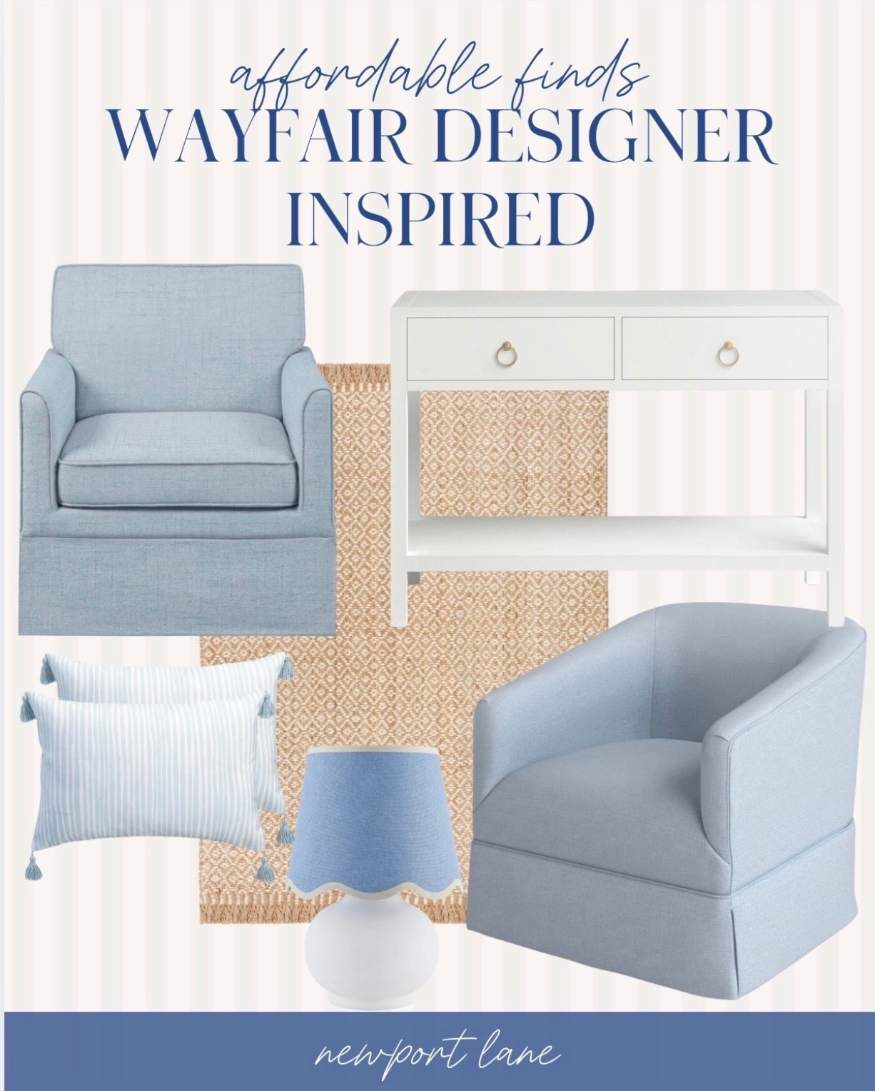Wayfair designer inspired and I mean it. These pieces look like they came straight out of a high end coastal home and every single one of them is from Wayfair. If you have been wanting to refresh your space without the designer price tag, here is everything you need! 





#LTKHome #LTKSaleAlert #LTKU