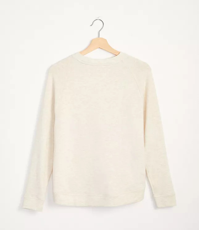 Lou & Grey Signaturesoft Plush Upstate Sweatshirt | LOFT