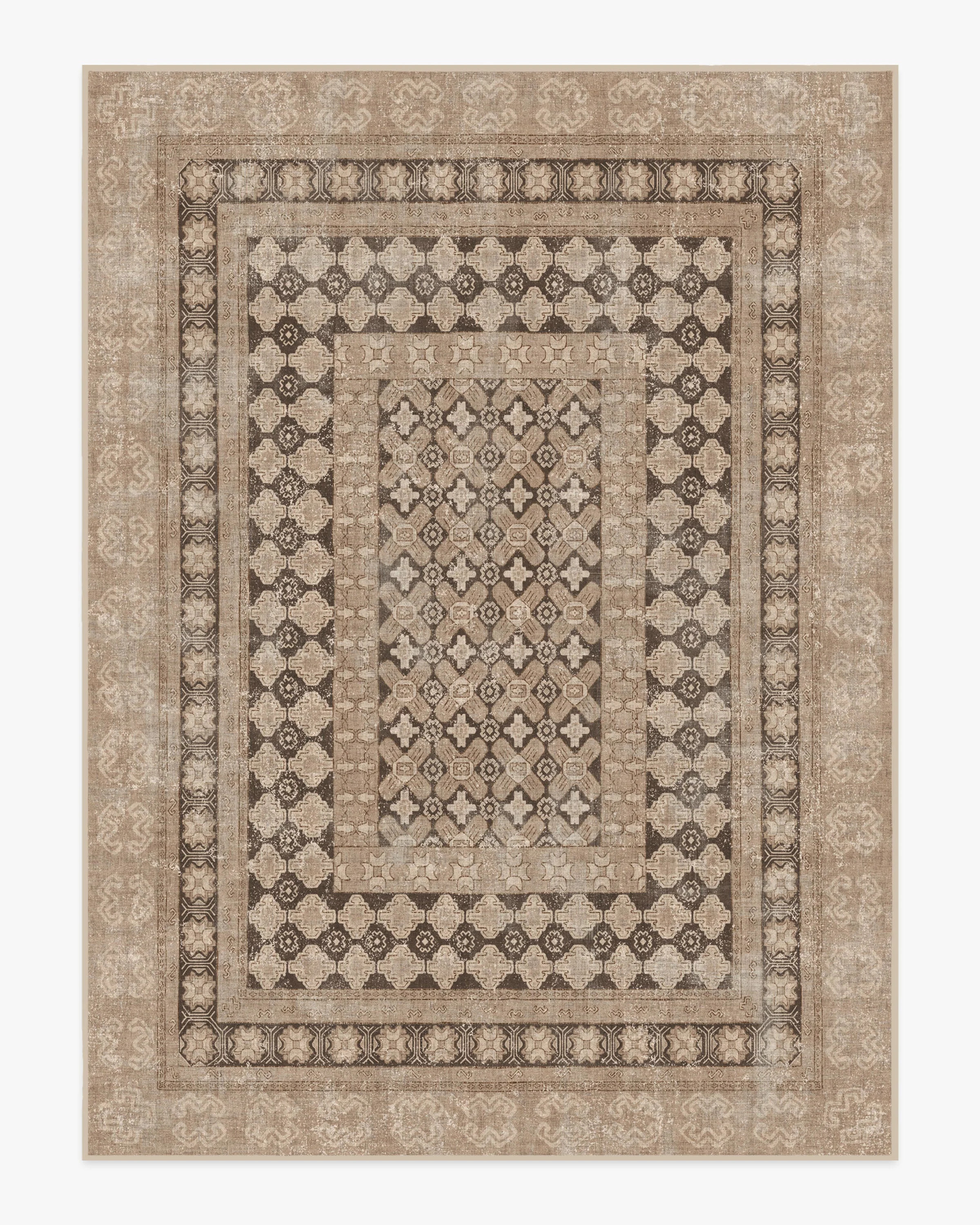 Cyrus Rose Gold Tufted Rug | Ruggable | Ruggable