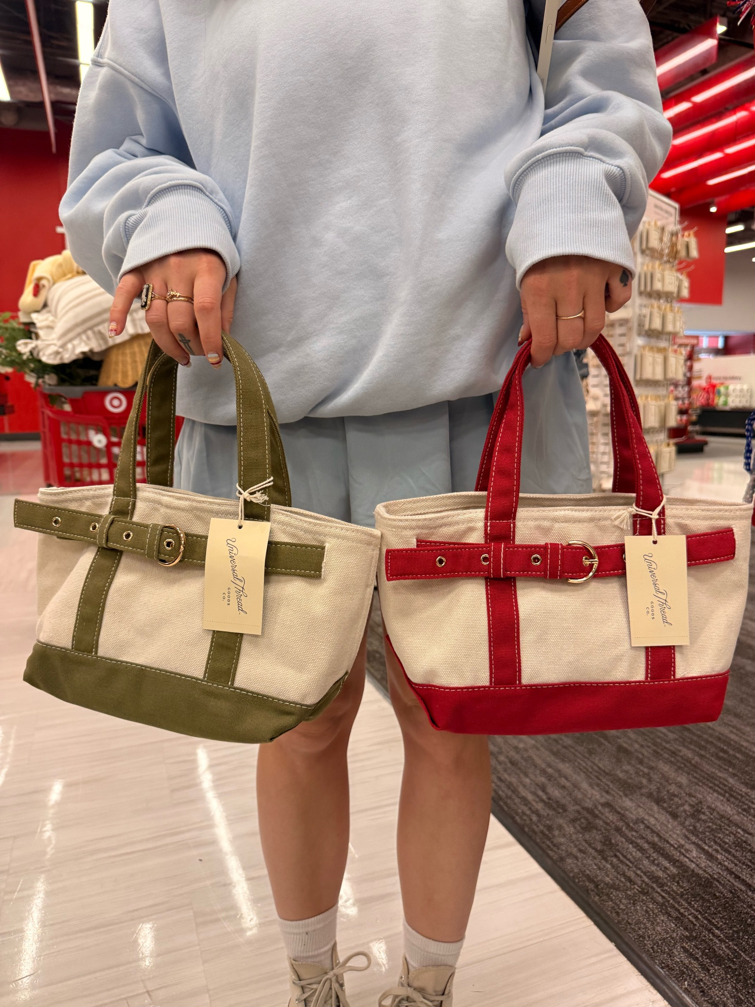 Target mini tote available in multiple colors

#LTKMidsize #LTKWorkwear #LTKSeasonal