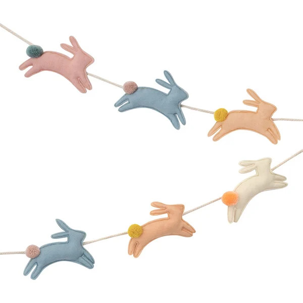 Felt Bunny Garland | Maisonette