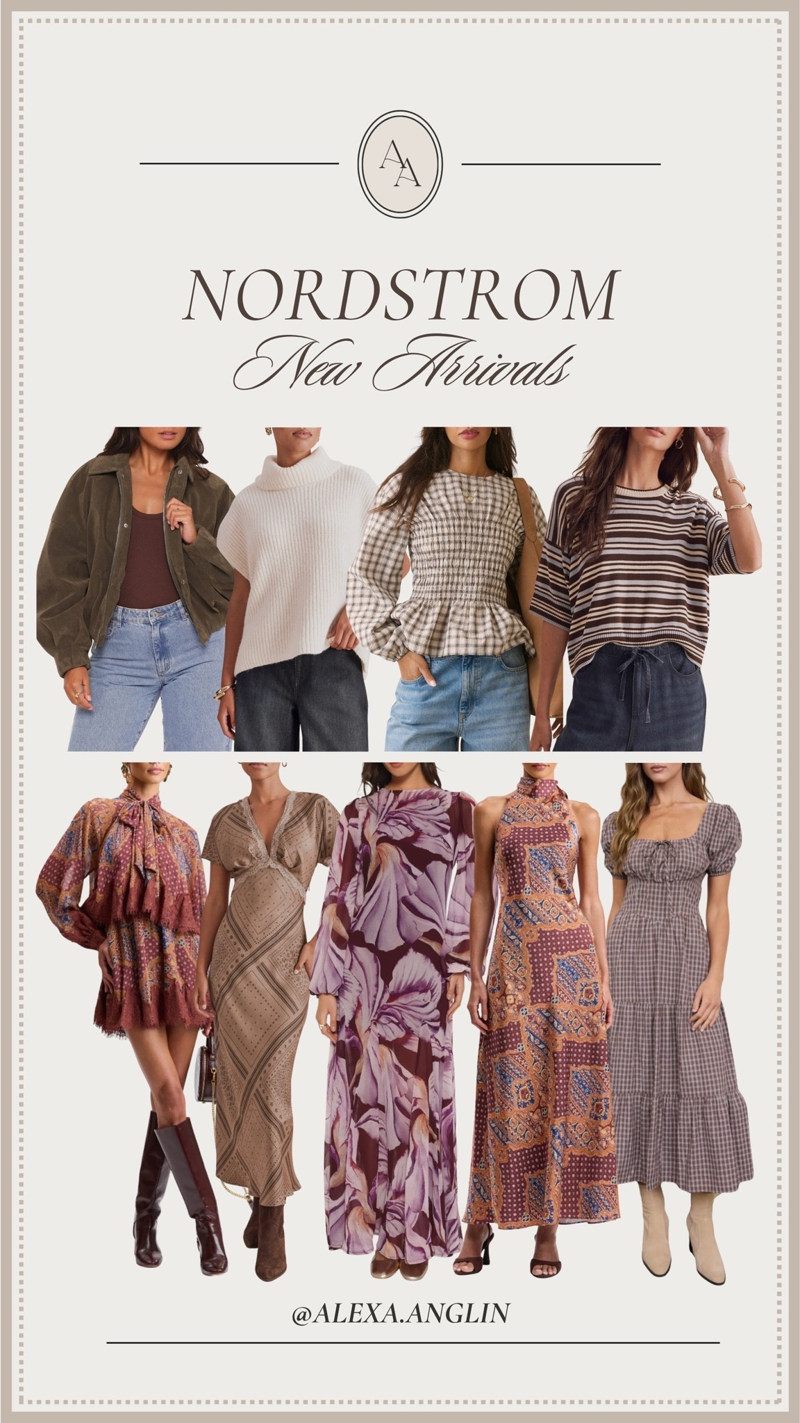 The Nordstrom new arrivals are so good right now! 🤎 Linking my favorite sweaters, versatile tops, pretty fall dresses, and more staples for the season!

Nordstrom finds || fall fashion || women’s fall outfits || fall dresses || fall sweaters || transitional fall style