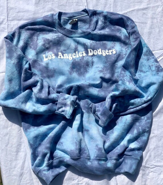 Los Angeles Dodgers Tie Dye Crew  Los Angeles Dodgers Gift | Etsy | Etsy (US)
