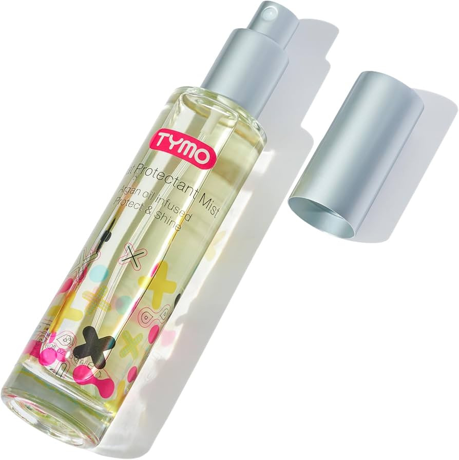 TYMO Heat Protectant Spray for Hair with Argan Oil for Styling Tools, Heat Protection Spray to Sm... | Amazon (US)