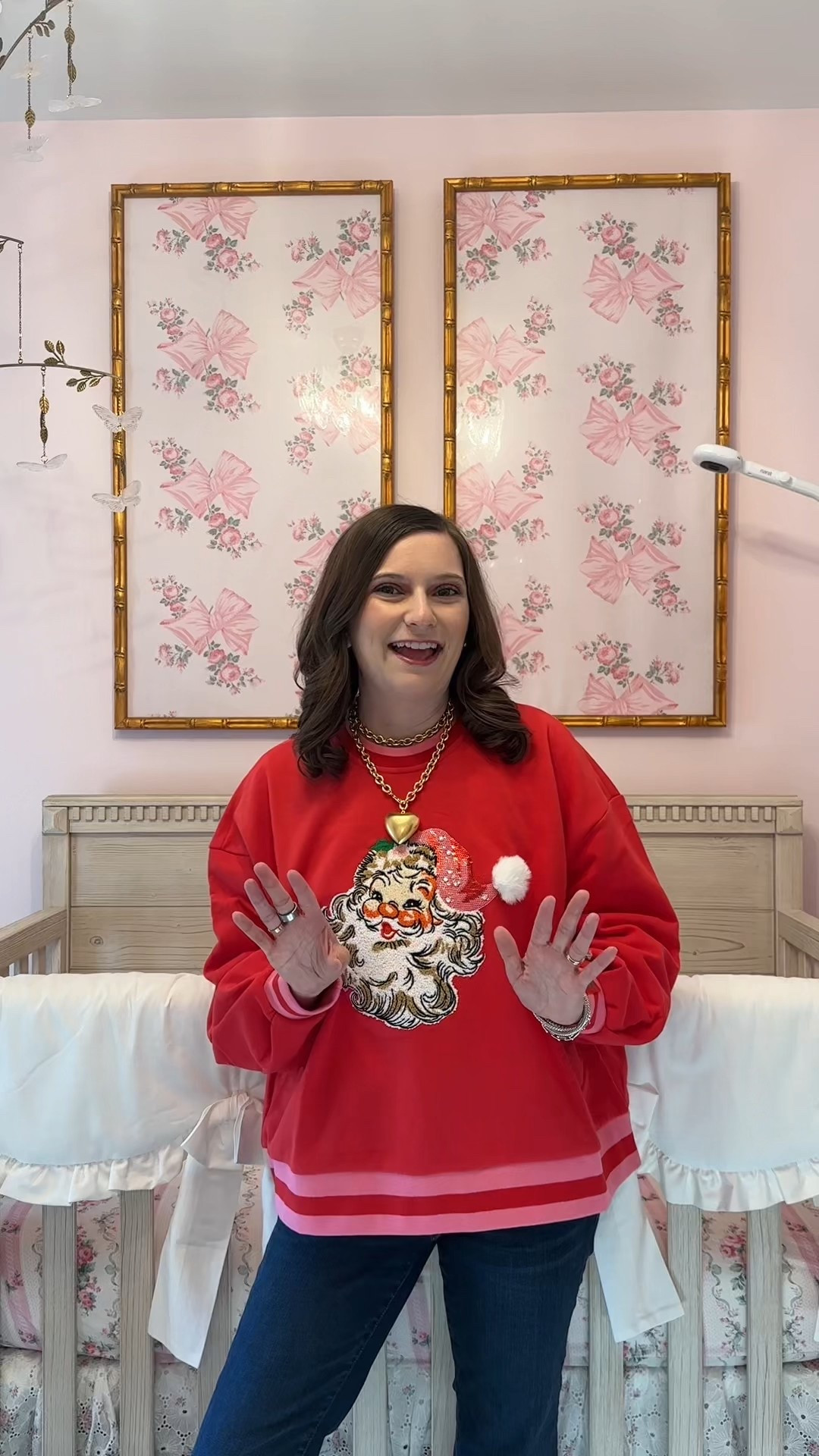 The cutest Christmas sweatshirt! Linking other festive Christmas sweater options as well. 

#LTKSeasonal #LTKHoliday