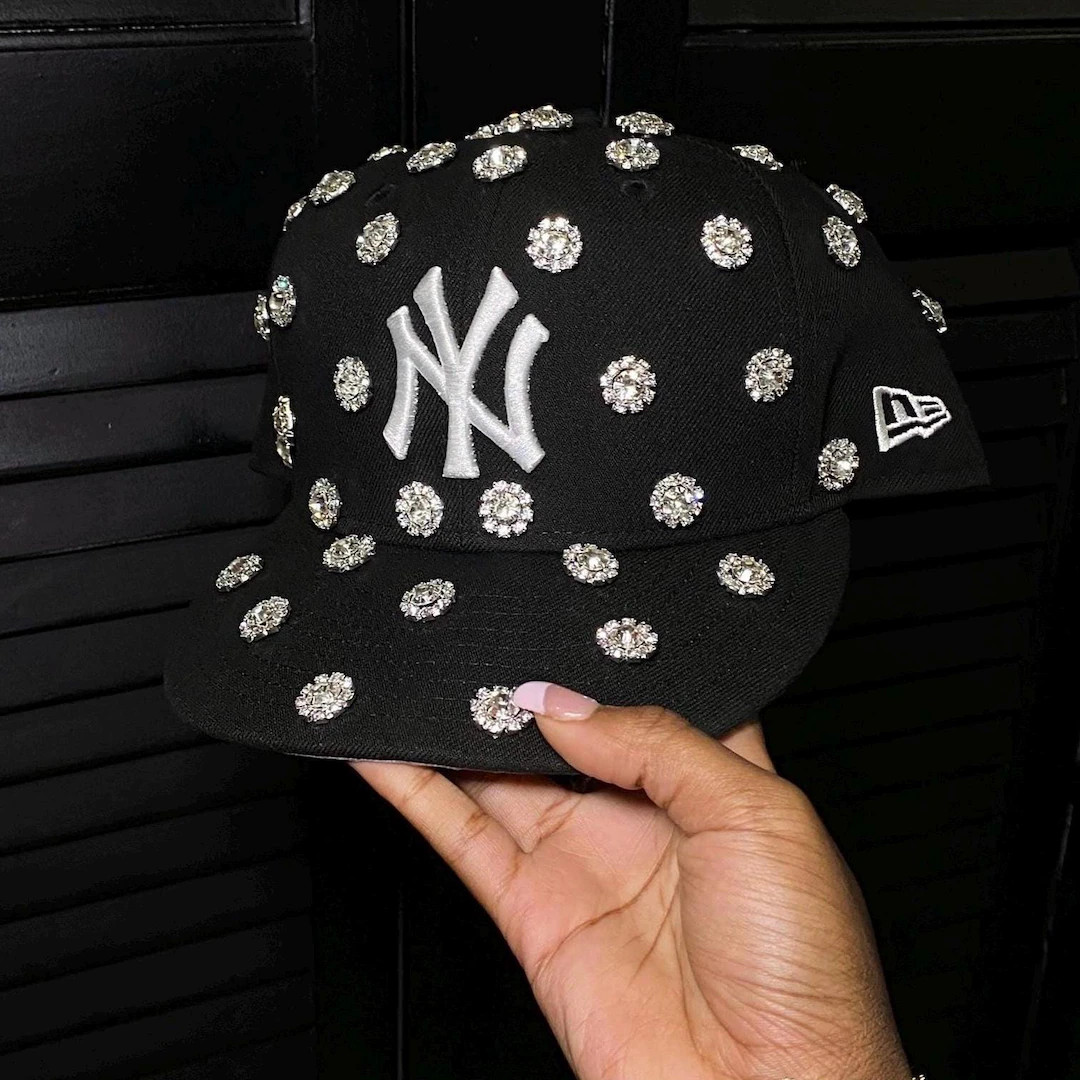 Diamond Embellished Fitted | Etsy (Global)