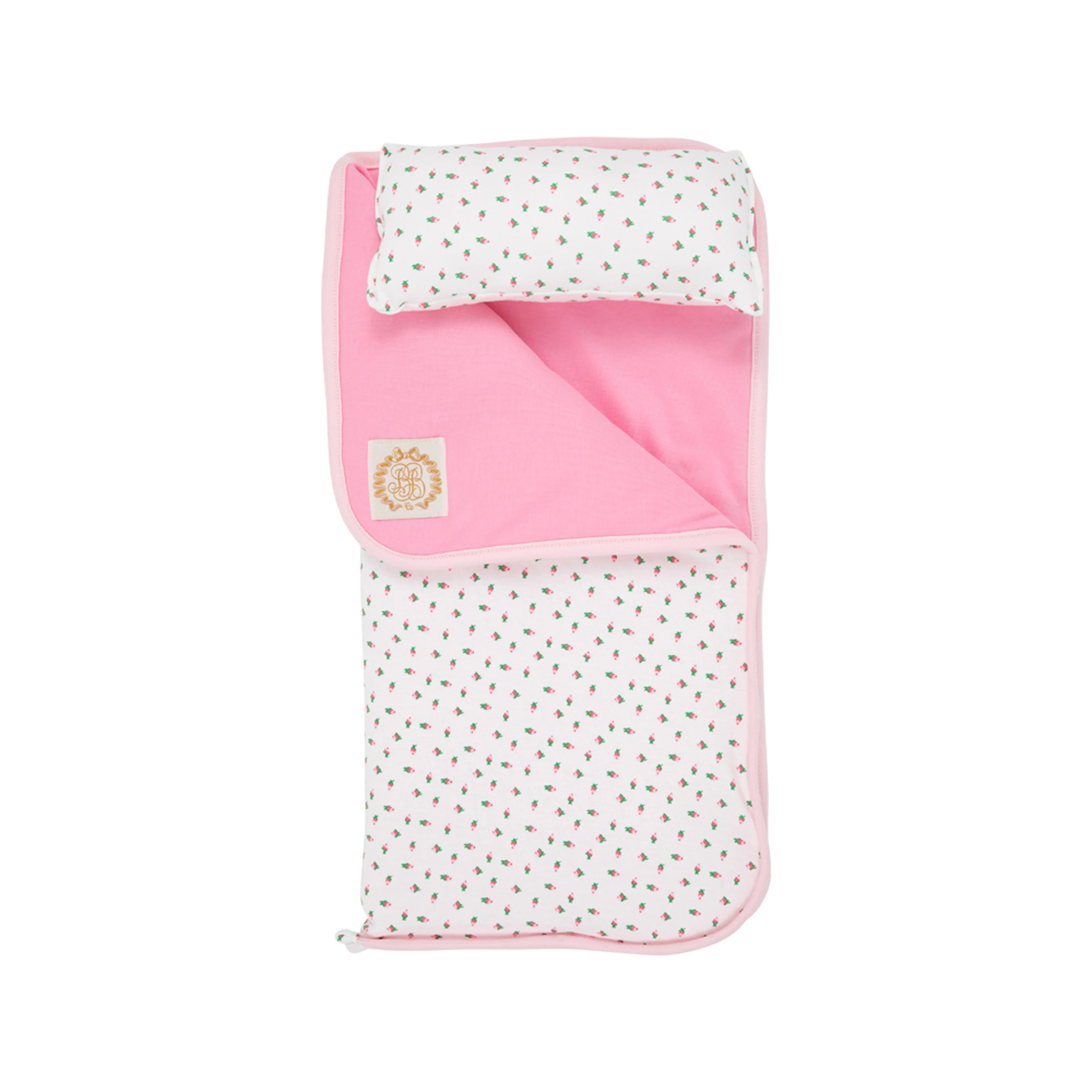 Dolly's Sleeping Bag - Port Royal Rosebud with Palm Beach Pink & Hamptons Hot Pink | The Beaufort Bonnet Company