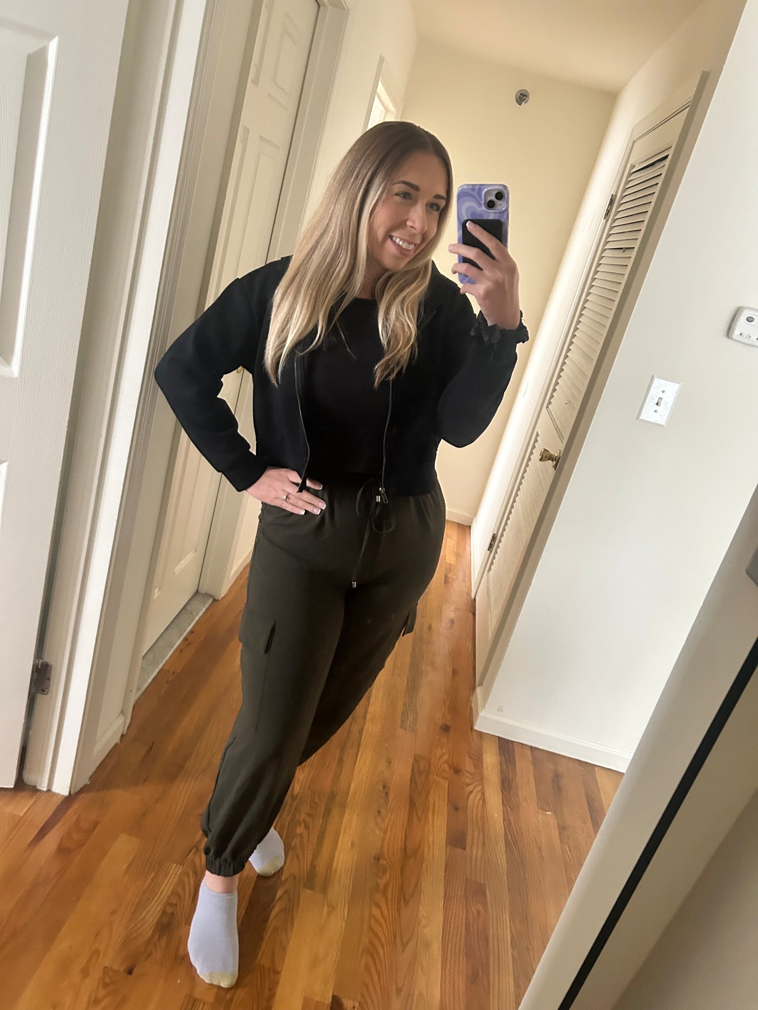 Fall transition outfit! Love these baggy pants and cropped zipped hoodie

#LTKSaleAlert #LTKSeasonal #LTKU