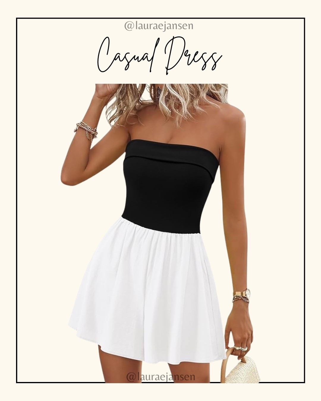 Cute casual strapless dresss

#LTKFindsUnder100 #LTKFindsUnder50